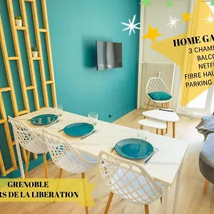 Ganusha Cosy 3 Parking Gratuit Balcon Appartement